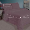 Ver imagem 4 de Kit Roupa de Cama Casal com Cobre Leito de Verão 5 Peças Rose Casa Dona