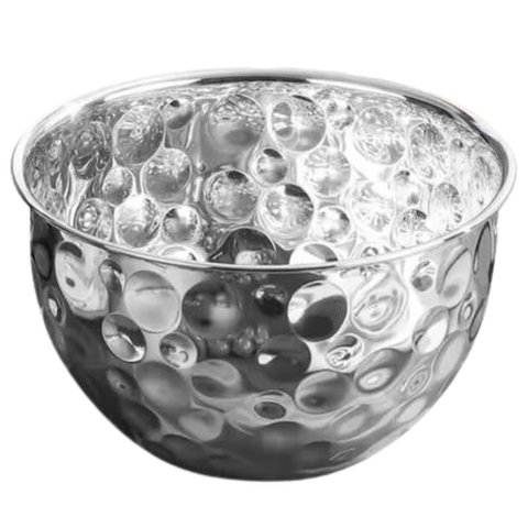 Tigela Inox Bowl Cumbuca Fruteira Saladeira Buffet Sala de Jantar Mesa Posta Refeiçao Cozinha Multiu