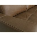 Ver imagem 5 de Sofá de Couro Rubi 2 Lugares com Chaise Esquerda Soft Mel - Mempra Design