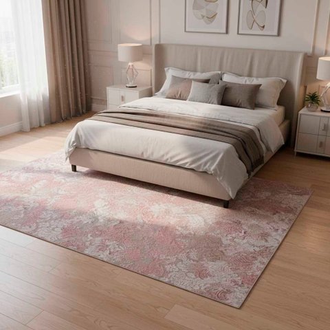 Tapete Arabesco Rosa Antique Collection 1,95x3,00 - Global Decor