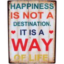 Ver imagem 1 de RETRO PLACA DECORATIVA 40x30x3cm METAL COLOR