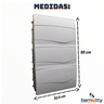 Quadro Distribuição Brum 36 Disjuntores Embutir Slim Branco - 3