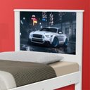 Ver imagem 4 de Cama Solteiro Hop com Cabeceira Carro Branco Potente