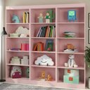Ver imagem 2 de Kit 3 Estantes Livreiro Office Multiuso 12 Prateleiras Rose J&a