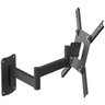 SUPORTE TV 10" a 42" VESA 200X200 4 MOVIMENTOS PRETO - 3