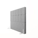 Ver imagem 6 de Cabeceira Casal 140cm Design Moderno para Quarto Linea