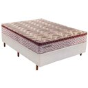 Ver imagem 1 de Cama Box Casal: Colchão Molas Ensacadas Paropas Masterpocket Esplêndido + Base Crc Courano White(