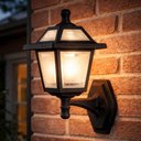 Ver imagem 4 de Arandela Clássica Luminária Bivolt de Parede 39cm Preto E27 Suporte Inferior Termoplástico Dital