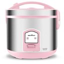 Ver imagem 1 de Panela de Arroz Elétrica Rosa Britânia 10 Xícaras Bpae10c 220v