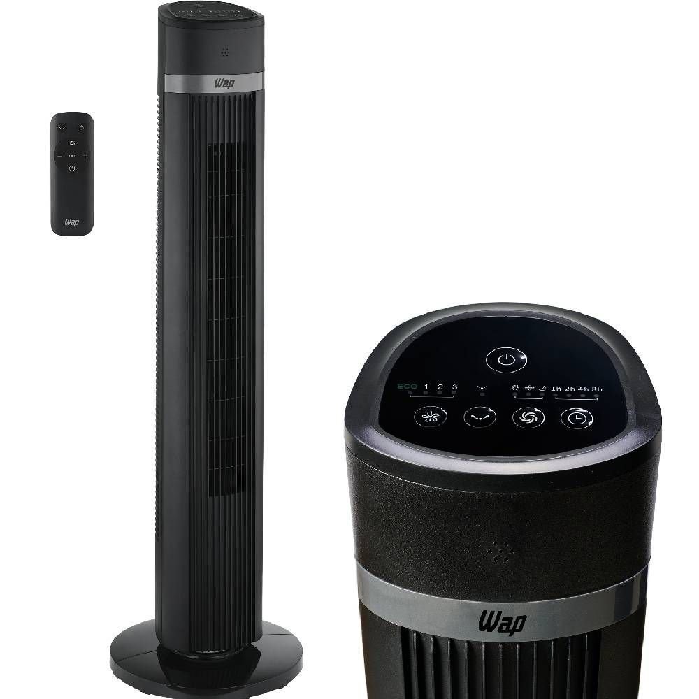 Ventilador Torre Wap Air Silence Controle Remoto 4 Velocidades 70w 127v - 2