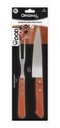 Ver imagem 1 de Conjunto Churrasco Kit Garfo Faca De Madeira Original Line