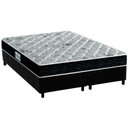 Ver imagem 1 de Cama Box Queen: Colchão Anatômico Probel D45/ep Prodormir Advanced Tech2000 + Base Black(158x198)