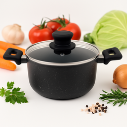 Caçarola 24cm Revestimento Cerâmico Antiaderente para Fogão a Gás, Vitrocerâmico, Eletroindução e El - 3