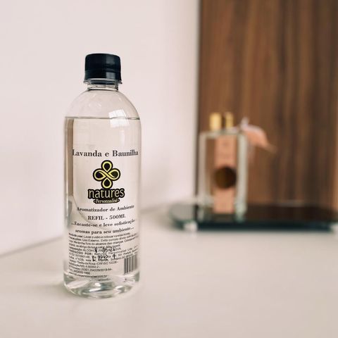 Refil Aromatizador de Ambiente Lavanda e Baunilha - 500ml
