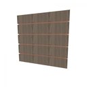 Ver imagem 1 de Painel Canaletado Amadeirado 60cm (a) X 60 (c)