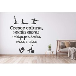 Adesivo de Parede Pilates Mod01:70 X 70 Cm - 1