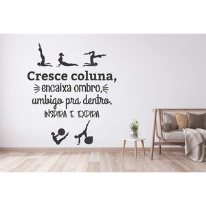 Adesivo de Parede Pilates Mod01:70 X 70 Cm