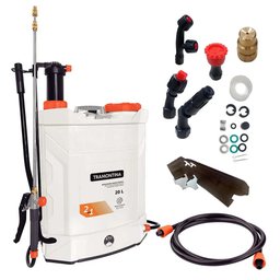 Pulverizador Costal À Bateria e Manual Tramontina 78622206 20 Litros com 5 Bicos e Carregador Bivolt - 4