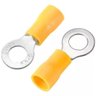Terminal Olhal Anel 5,3mm para Cabo 4mm até 6mm 100 Peças Amarelo Rohdina - 4