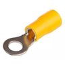 Terminal Olhal Anel 5,3mm para Cabo 4mm até 6mm 100 Peças Amarelo Rohdina - 2