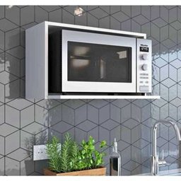 Nicho para Micro-ondas/ Sua Cozinha Organizada- 100% Mdf Branco - 2