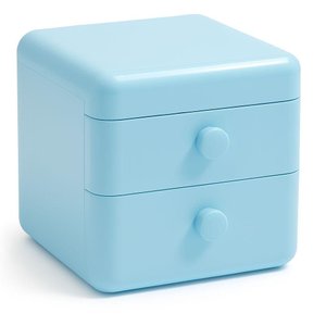 Mini Gaveta de Armazenamento Organizadora - Azul