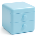 Ver imagem 2 de Mini Gaveta de Armazenamento Organizadora - Azul