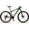 Bicicleta 29 Aluminum Raider 21 Marchas Preto+Verde - 1