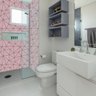 Papel de Parede Adesivo Quarto Menina Rosa Geométrico 15m - 7