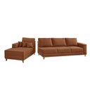 Ver imagem 5 de Sofá Cronos 03 Metros Chaise Lado Esquerdo Meu Sofá Online
