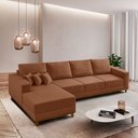 Ver imagem 1 de Sofá Cronos 03 Metros Chaise Lado Esquerdo Meu Sofá Online