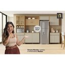 Ver imagem 3 de Armário Aéreo Condessa Cozinha 80cm 2 Portas MDF Titânio Nesher