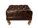 Ver imagem 6 de Poltrona Imperador Chesterfield com Puff Decoração Sala Quarto Recepção - Couríssimo Café