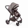 Carrinho com Bebê Conforto Travel System Vip Duo Pro Voyage 0 a 15 kg Cinza Mescla - 2