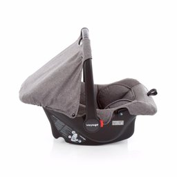 Carrinho com Bebê Conforto Travel System Vip Duo Pro Voyage 0 a 15 kg Cinza Mescla - 15