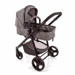 Carrinho com Bebê Conforto Travel System Vip Duo Pro Voyage 0 a 15 kg Cinza Mescla - 3