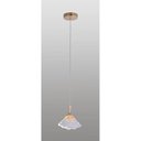 Ver imagem 1 de Pendente Metal Dourado e Cristal Led 5w 3000k Bivolt Paris Luz