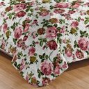 Ver imagem 3 de Kit Cobre Leito Colcha Casa Scarpa Mix Queen Estampado Dupla Face Floral 3 Peças - Helena
