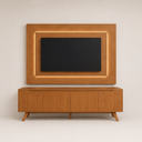 Ver imagem 2 de Painel Completo com Rack Dulce – Belaris Móveis:Naturalle