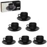 Xicara para café de porcelana manhattan 90 ml com 12 peças - 2