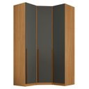 Ver imagem 2 de Guarda-roupa de Canto 100% MDF 3 Portas Altezza