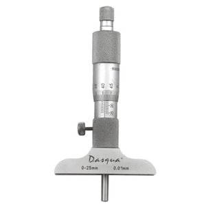 Micrometro de Profundidade 0-25 Mm X 0.01 Mm Dasqua 417,0048