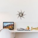 Ver imagem 3 de Espelho decorativo de parede redondo com moldura pequeno Mini Órion Rose Gold