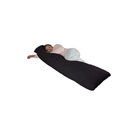 Ver imagem 1 de Fronha Para Travesseiro Xuxão De Corpo 200x48cm C/ziper - Preto