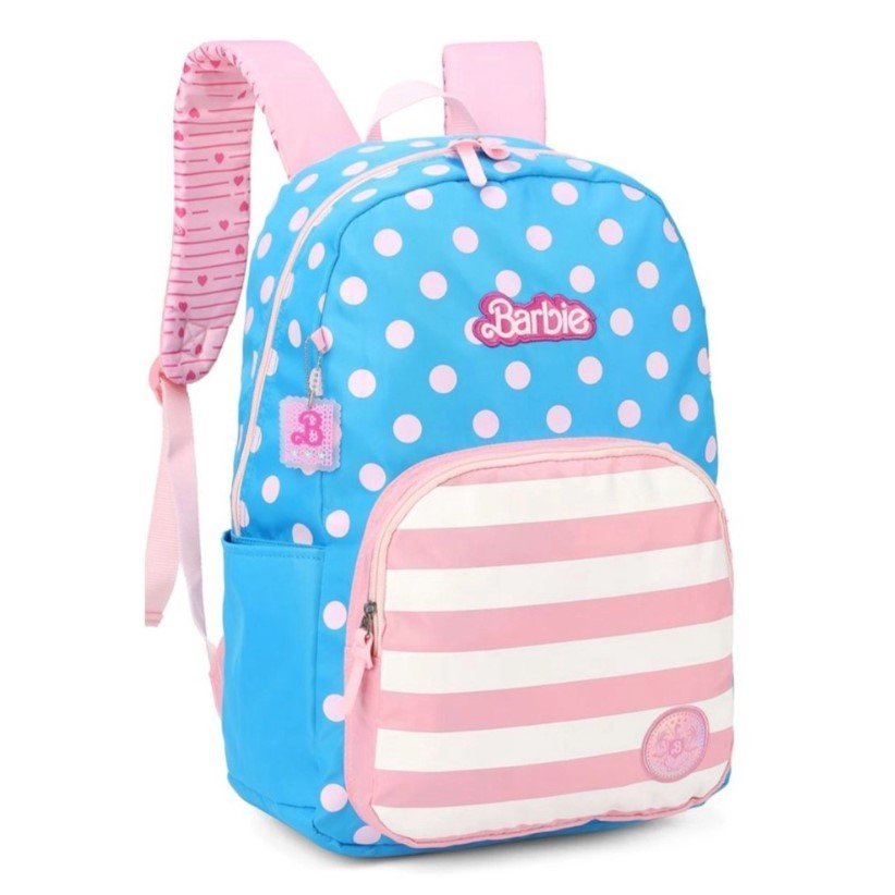 Mochila Juvenil Barbie O Filme Bolsa De Costa Azul - Luxcel MS46806BB