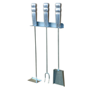 Ver imagem 2 de Kit Limpeza Churrasqueira Rastelo + Pa e Garfo 49 cm