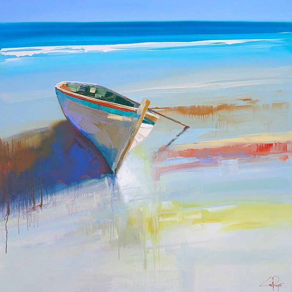 Low Tide 2 Canaleta 60x60cm Preta