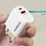 Carregador de Parede Turbo Universal PD + Quick Charge 3.0 Ultra Rápido Bivolt T110/TO510 Kimaster - 4