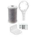 Ver imagem 2 de Filtro Água Pou 125 Transp Bbi C- Torneira + Refil + Suporte + Chave Cor Transparente Voltagem Não