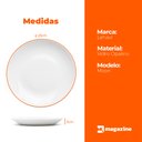 Ver imagem 4 de Prato Fundo Moon de Jantar em Opaline 1 Peça 23cm - Lehaví